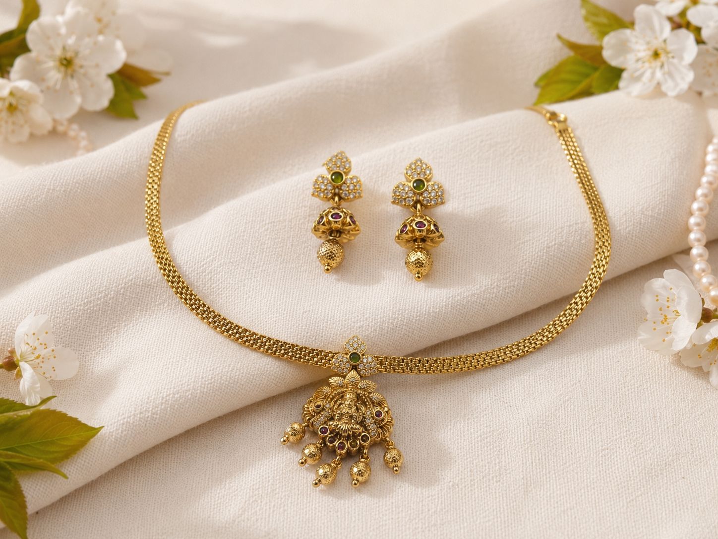 Lakshmi Heritage Woven Haram