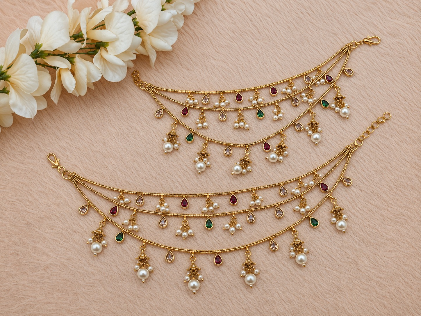 Pearl Multicolor Chainlet