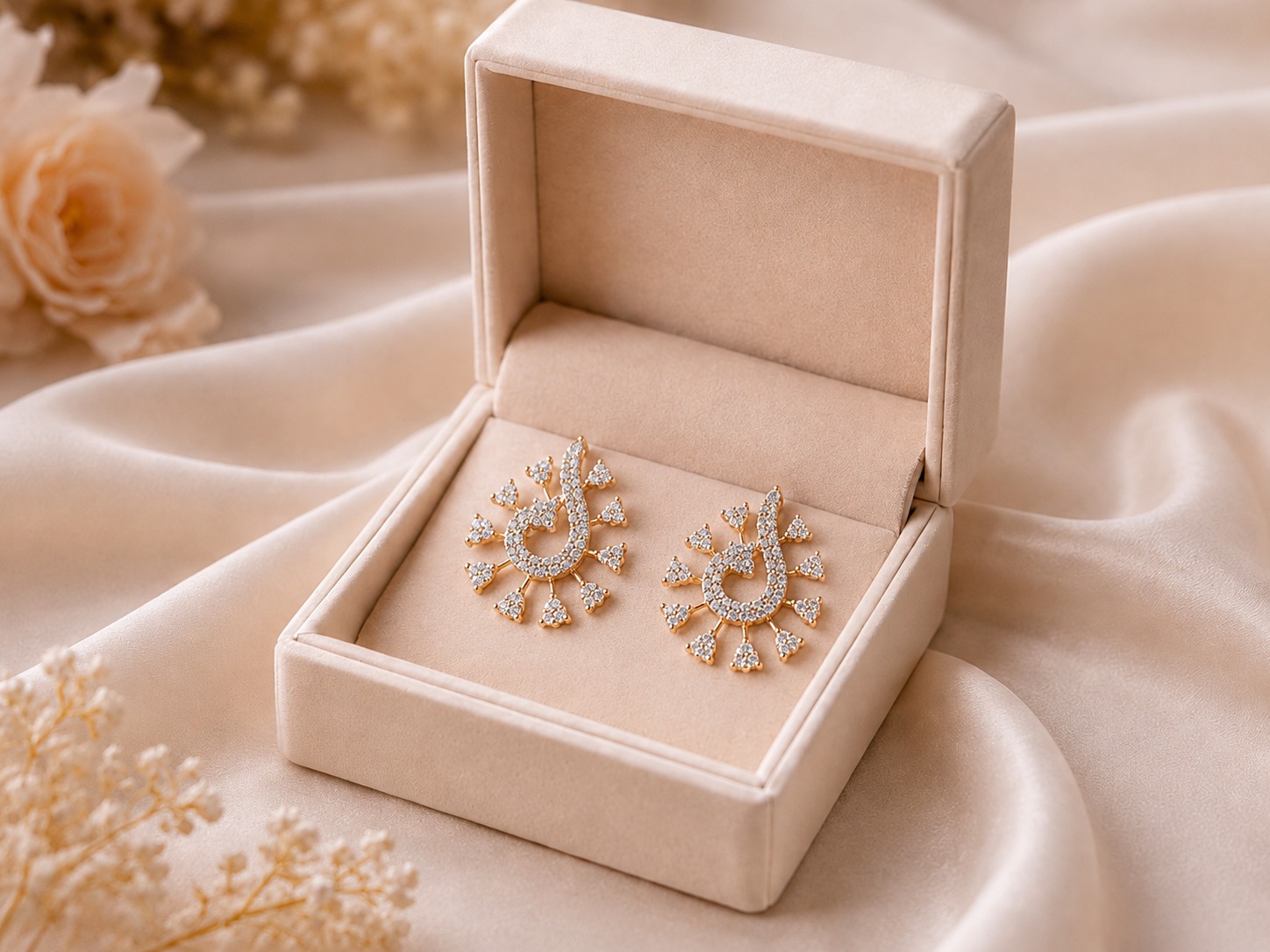 Celestial Crystal Studs